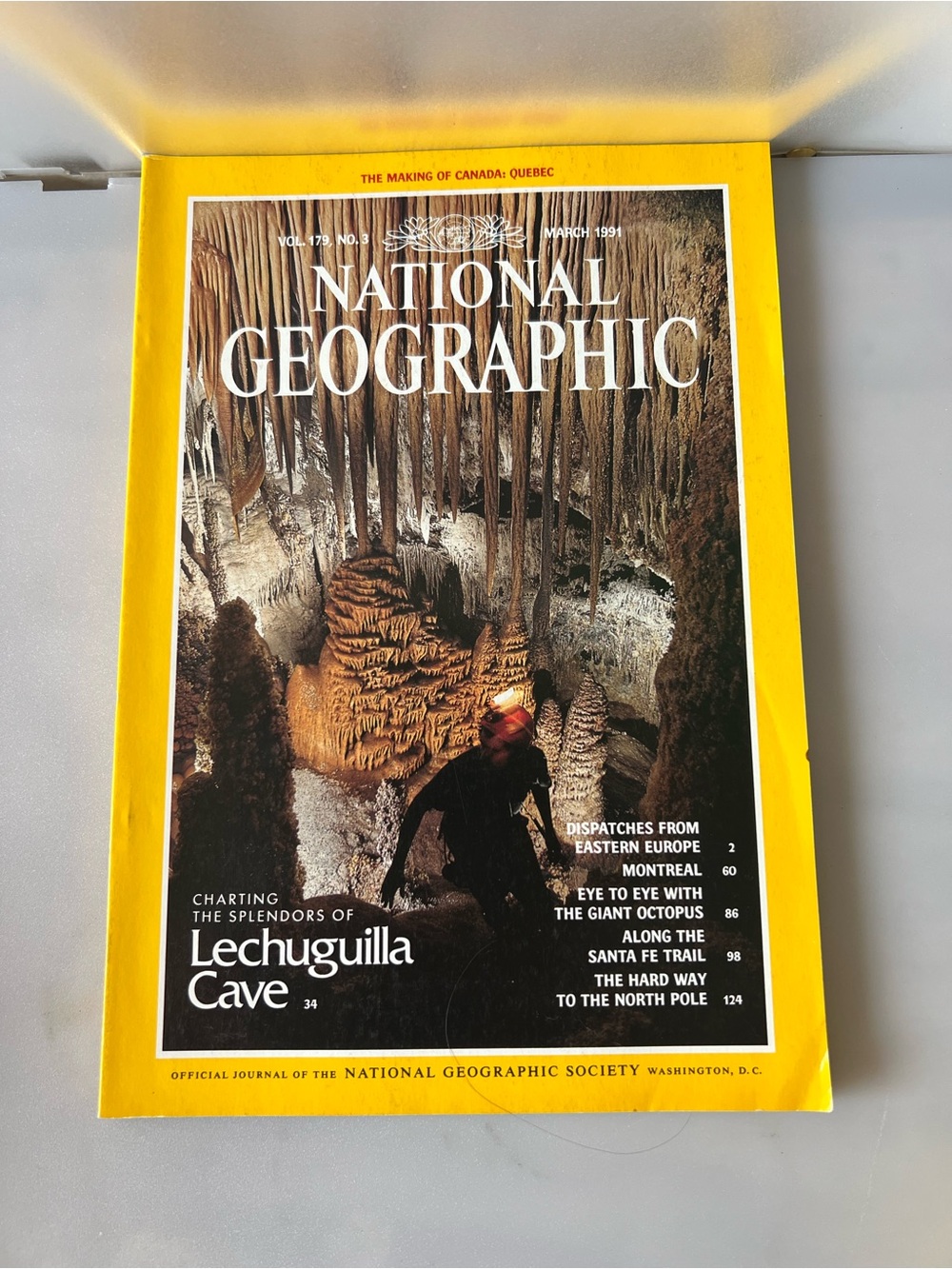 March 1991 issue of National Geographic magazine